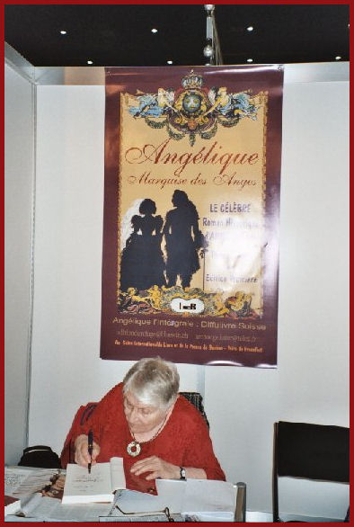 Anne under poster for books