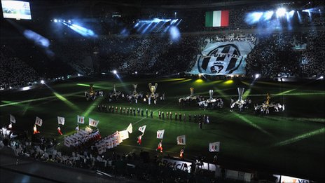 New Juventus Stadium on Opening Night
