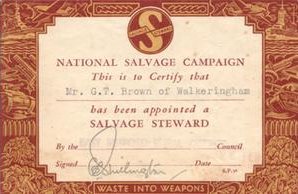 Salvage Certificate