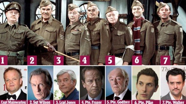 The new Dad's Army Cast