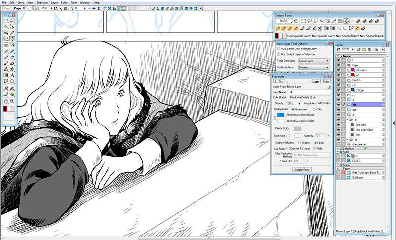 Work in progress Manga sketch