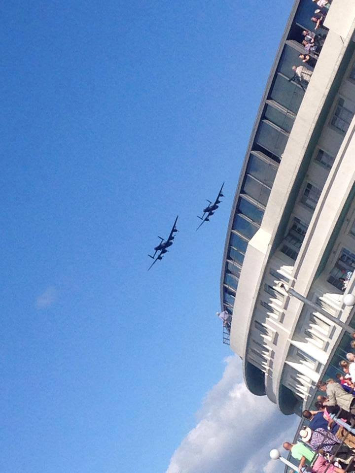 Flypast over the Midland Hotel