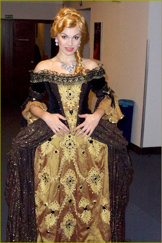 Kamila playing Angelique in the Musical