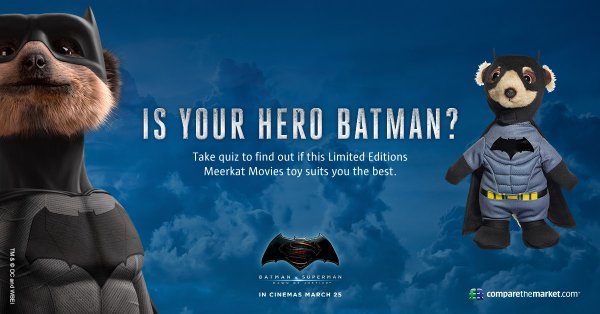 Bat Superhero Poster