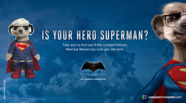 Superman hero poster