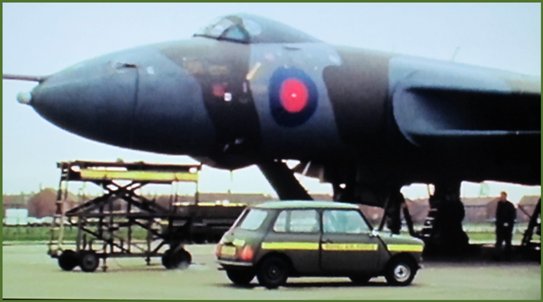 Mini and RAF Vulcan