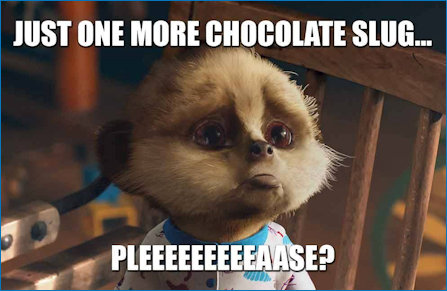 Oleg wants a chocolate slug