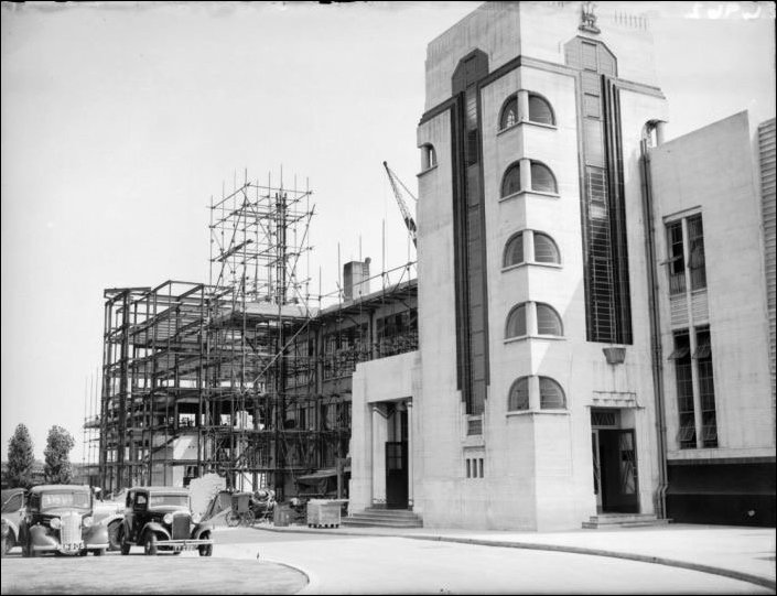 Hoover Building under construction