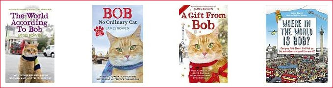 Selection of Bob the Cat books