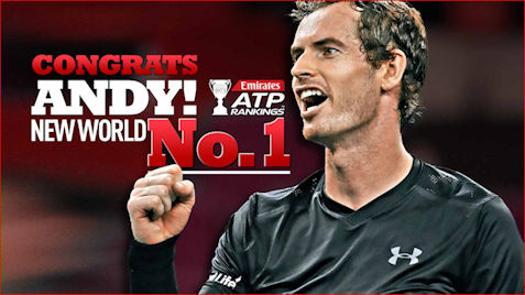 Andy Murray No. 1 2016