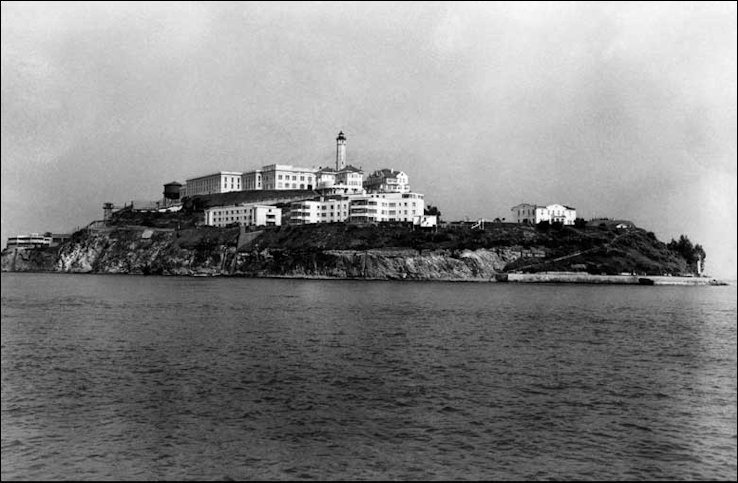 Alcatraz from the Sea