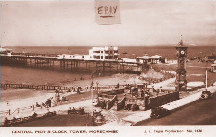 Central Pier and Clock Tower Morecambe
