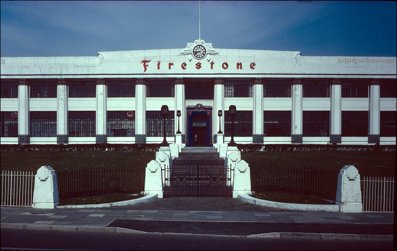 The Firestone Factory front elevation pre demolition