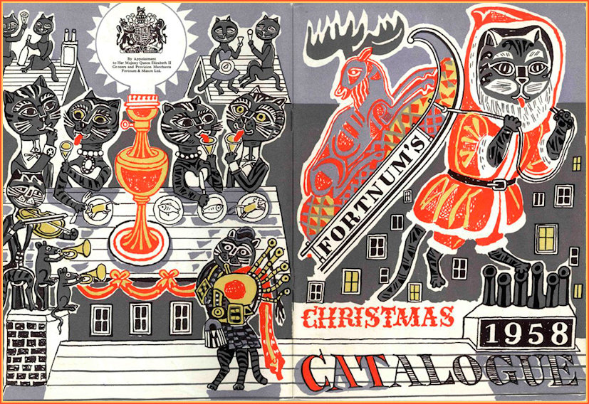 The 1958 Christmas catalogue for F&M by Bawden