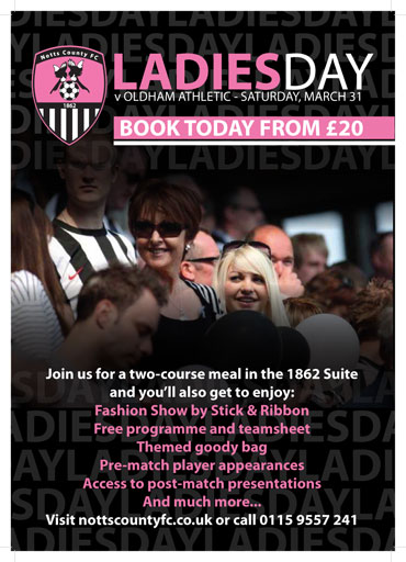 NCFC Ladies Day Poster