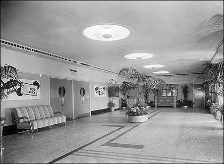 Lobby of Odeon at Well Hall 1936