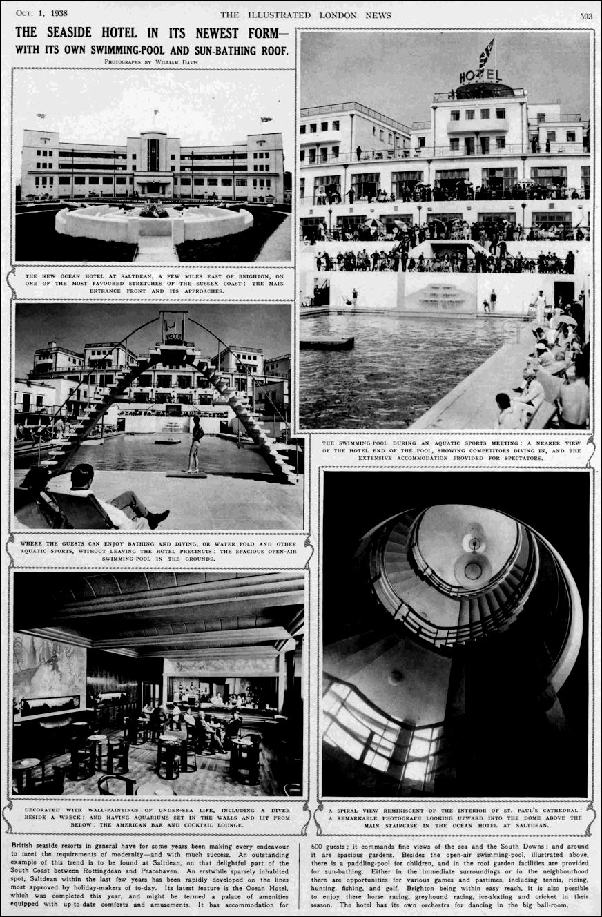 Illustrated London News Ocean Overview 1938