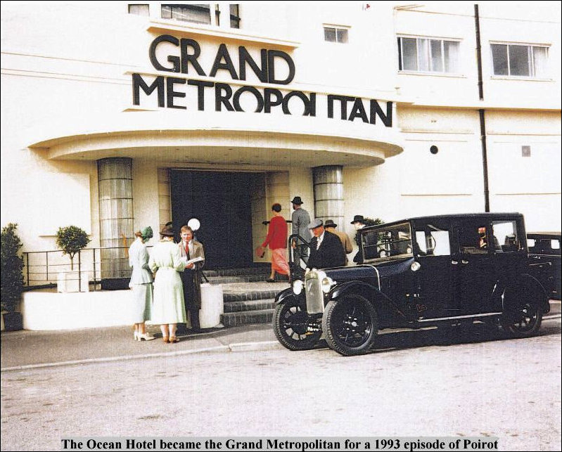 The Grand Ocean transformed into the Grand Metropolitan for an episode of Poirot