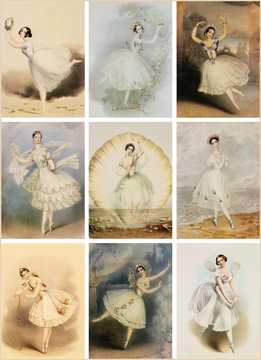 19th century ballet costumes