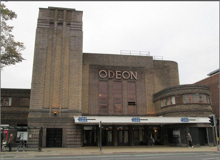 York Odeon Cinema from the road