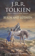 JRR Tolkein Bereb and Luthien front cover