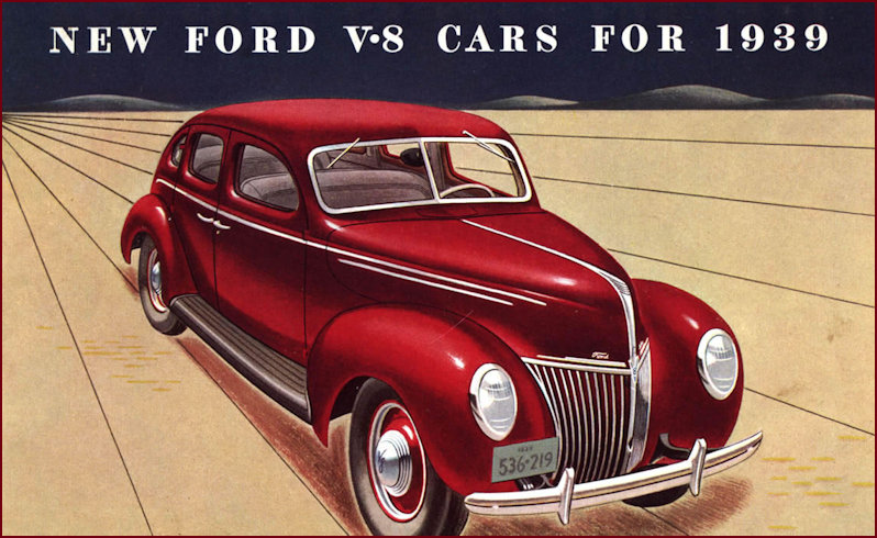 1939 Ford deluxe brochure version