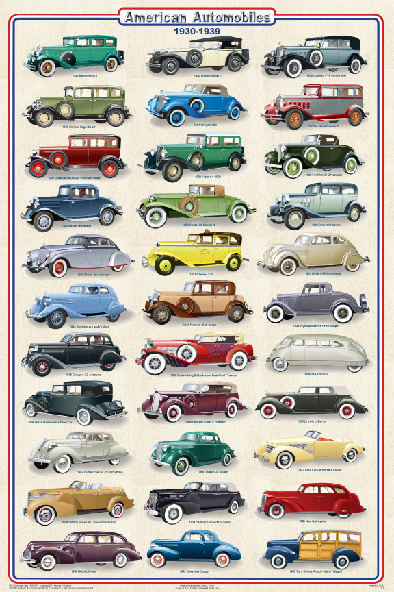 A decade of Cars 1930-39
