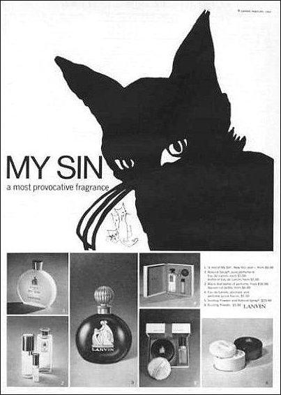 My Sin Product advert for Lanvin