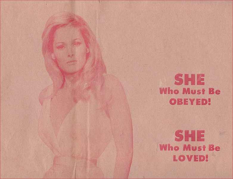 1965 stark film poster of She