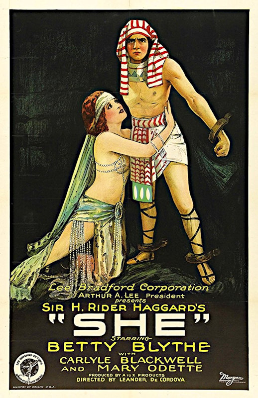 Betty Blythe Film poster 1925