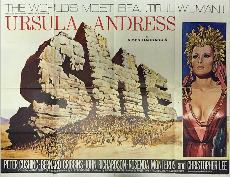Urusla Andress 1965 She Film Poster