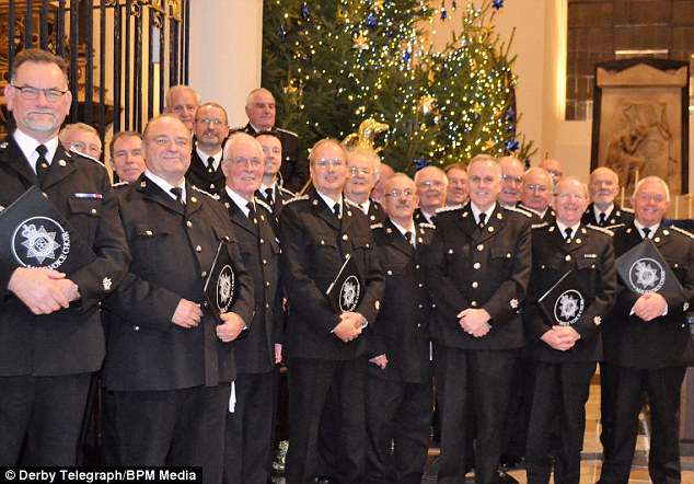 Derbys Police all male choir