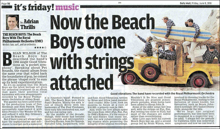 Beach Boys Article Original 5 on Beach