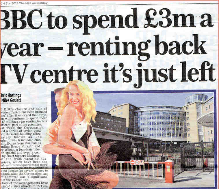 BBC to spend £3m renting TVC back article