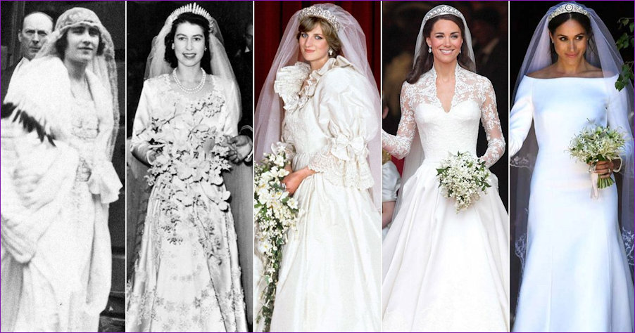 Five glamorous royal brides