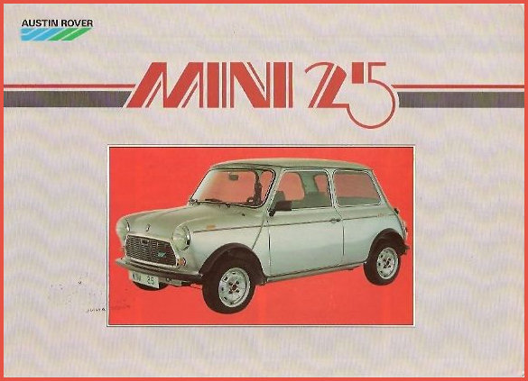 Mini 25 with Austin Rover flash