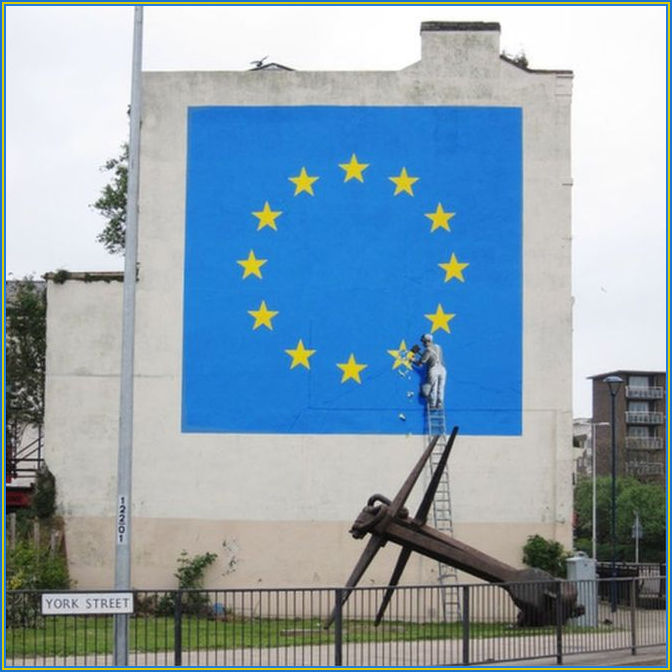  Banksy Euro Artwork
