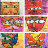 Paul Klee compilation cats