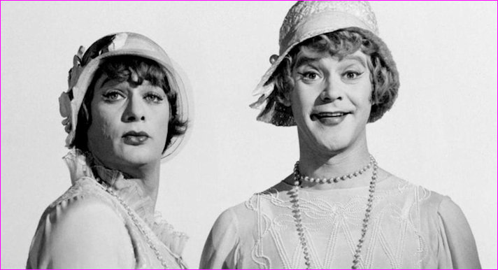 Curtis and Lemon in Some Like it hot