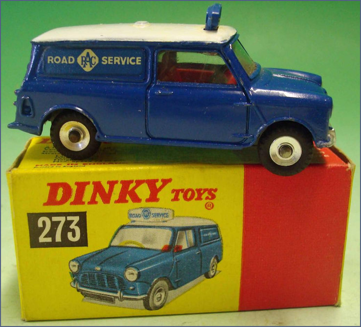 Dinky version of the RAC van