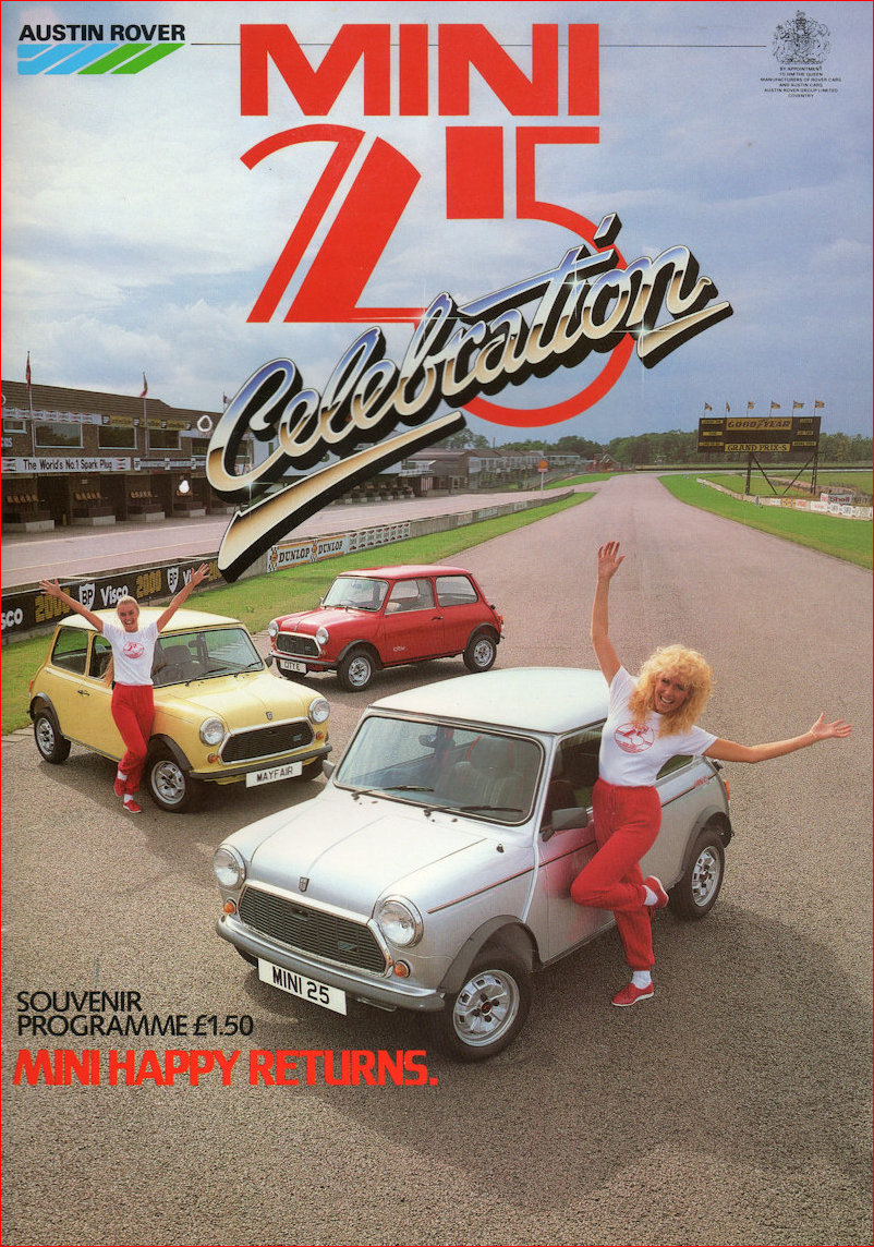 Mini 25 Official Souvenir Magazine Front
