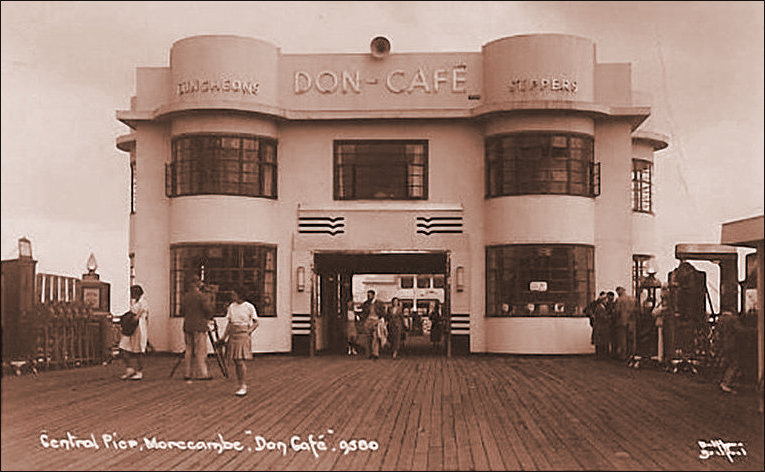 Don Cafe on Central Pier Morecambe