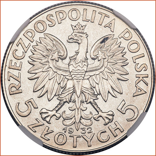 Polish Coin 1932 Eagle