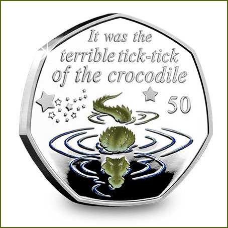 Peter Pan Set Crocodile Coin