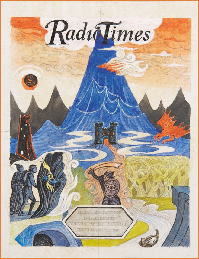 Radio Times prototpe design for cover