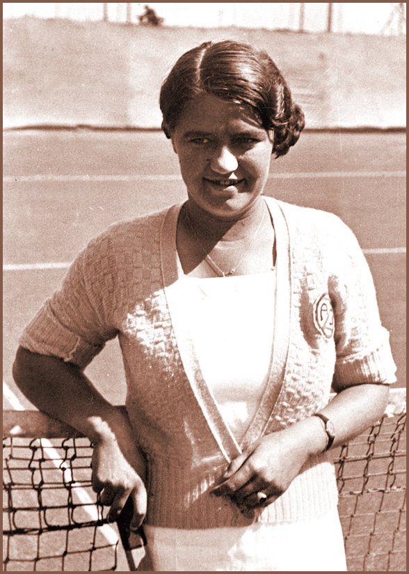 JJ Portrait at Wimbledon in 1937