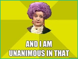 I am unanimous quote Mrs Slocombe