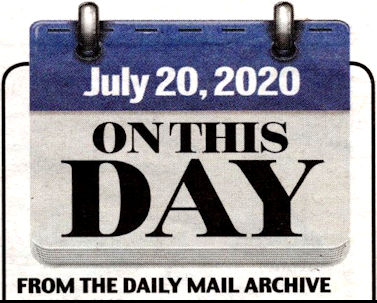20th July 2020 Daily Mail Archive