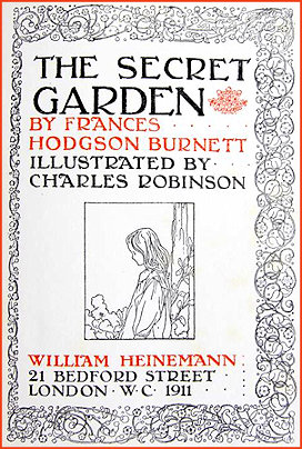 The Secret Garden 1st edition dustjackt