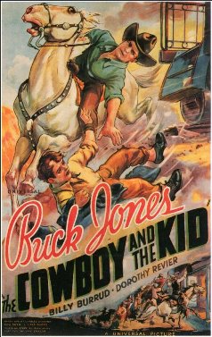 Buck Jones Cowboy Poster 